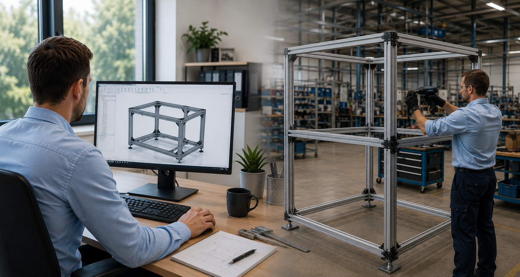 MayTec engineered aluminium profile systems