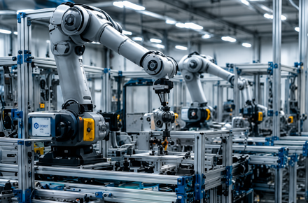 Automated industrial production machinery